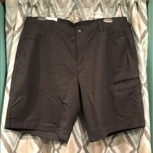 Zeroxposur Brand New Mens Shorts Zipper Closure Front Back Pockets Sz 40 Gray